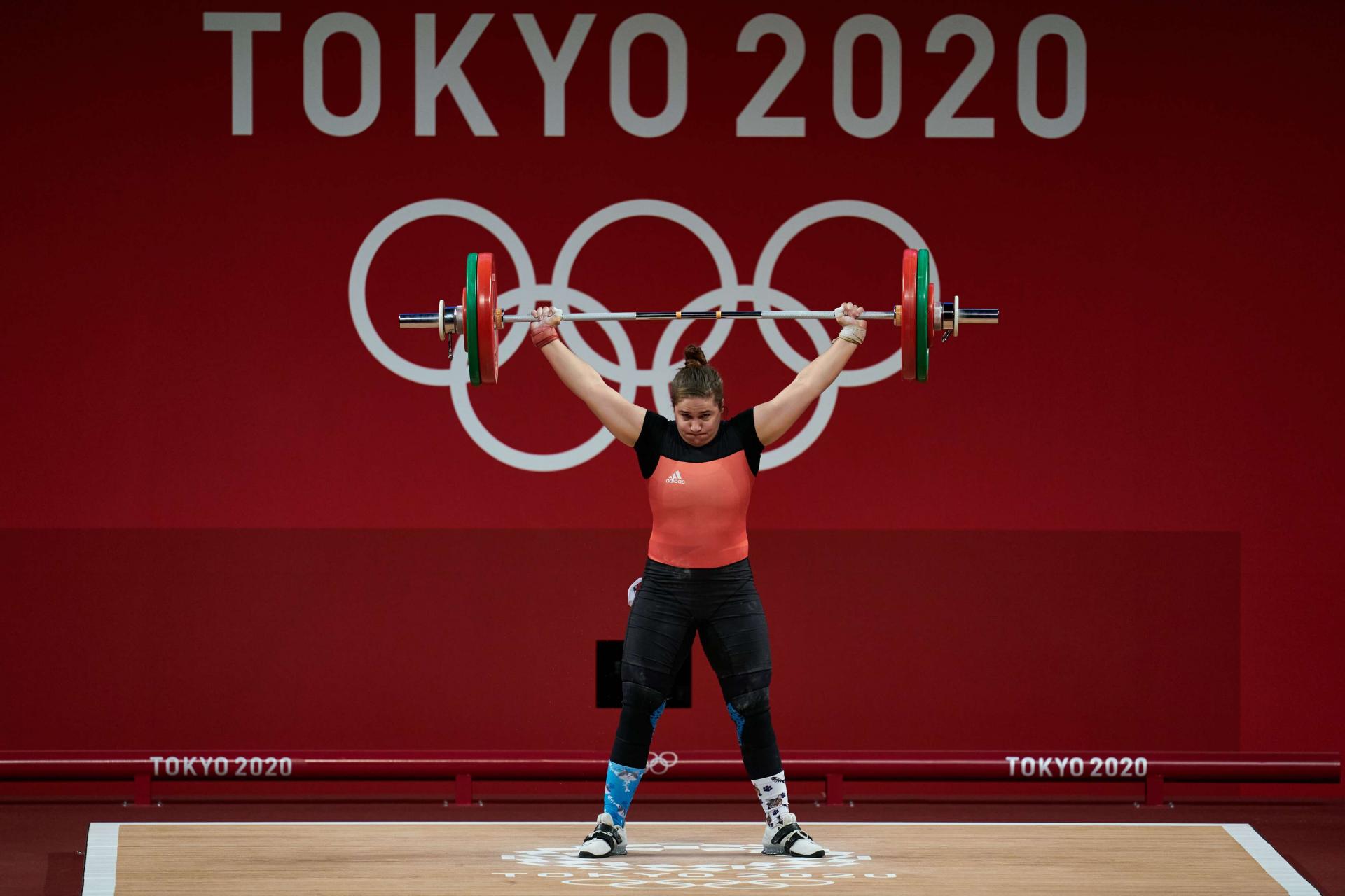 Olympic Games Tokyo Anna Vanbellinghen snatch 97