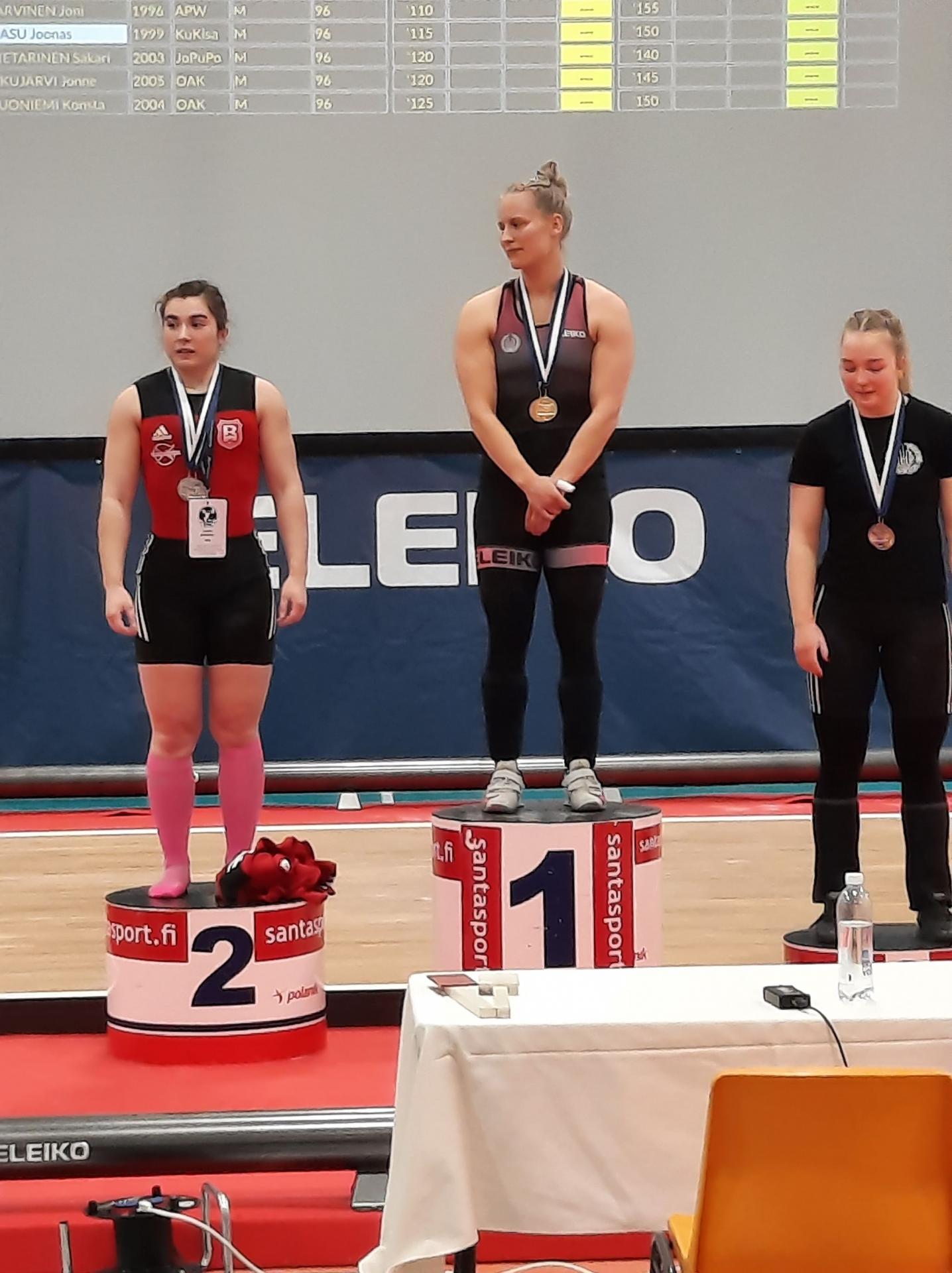 Marianne Saarhelo is Finnish Champion