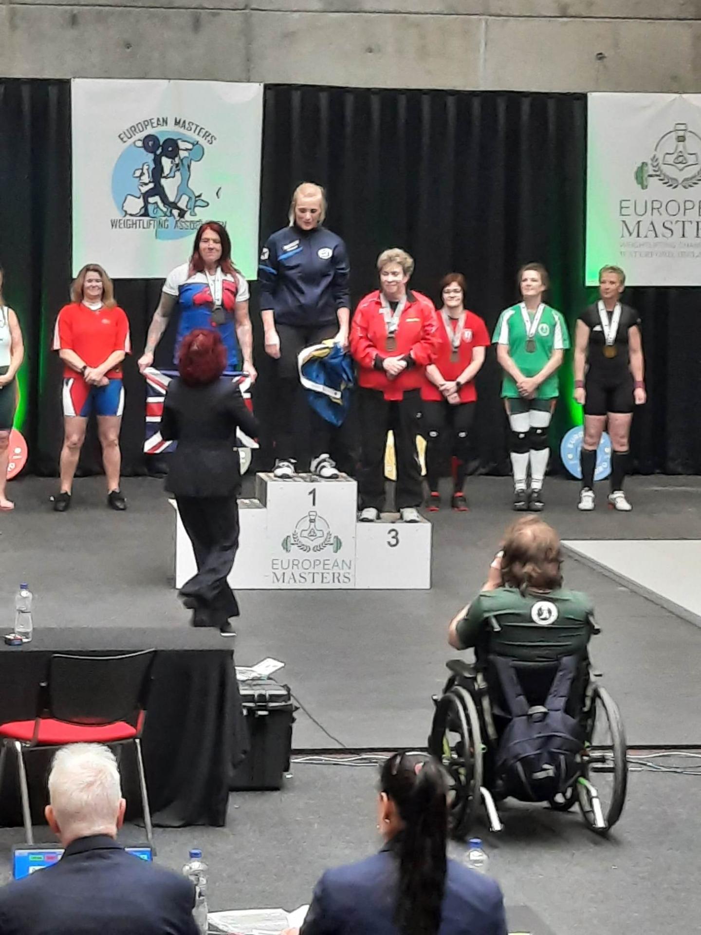 Two medals for the BWS at the Masters European Championships