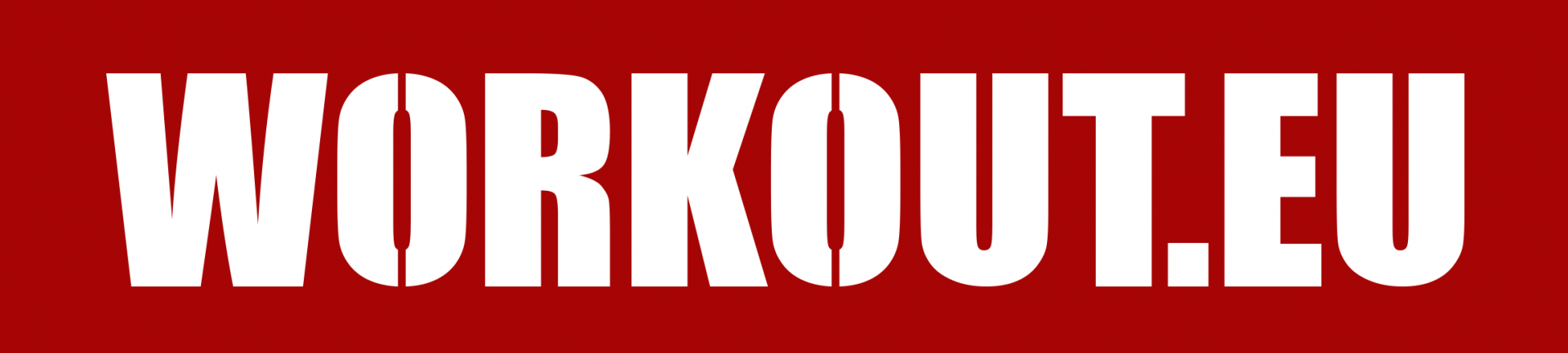 Workout logo red